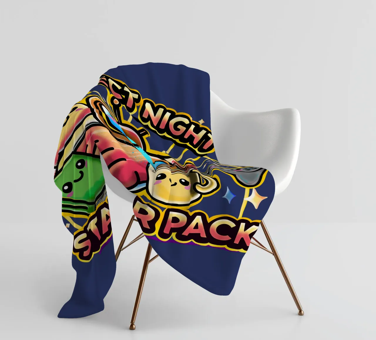 Starter Pack Notte Perfetta coperta in pile da sillyindustries