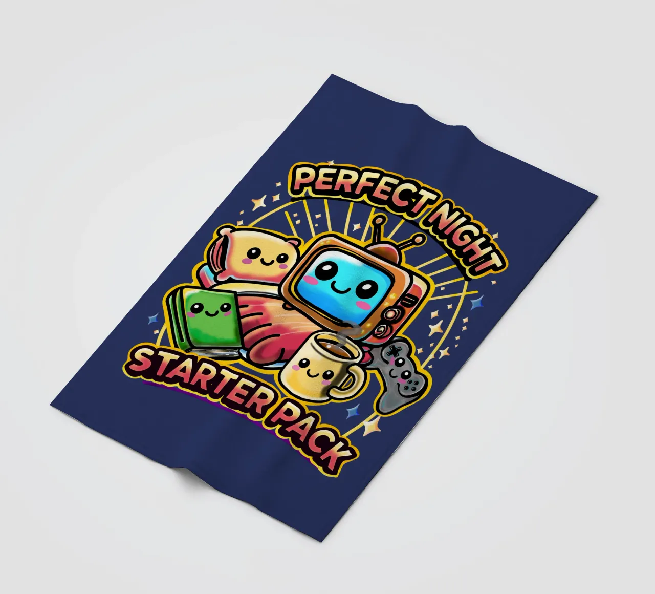 Starter Pack Notte Perfetta coperta in pile da sillyindustries
