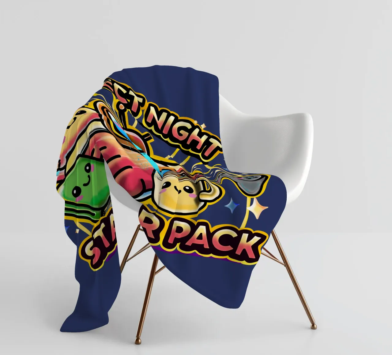 Starter Pack Notte Perfetta coperta in pile da sillyindustries