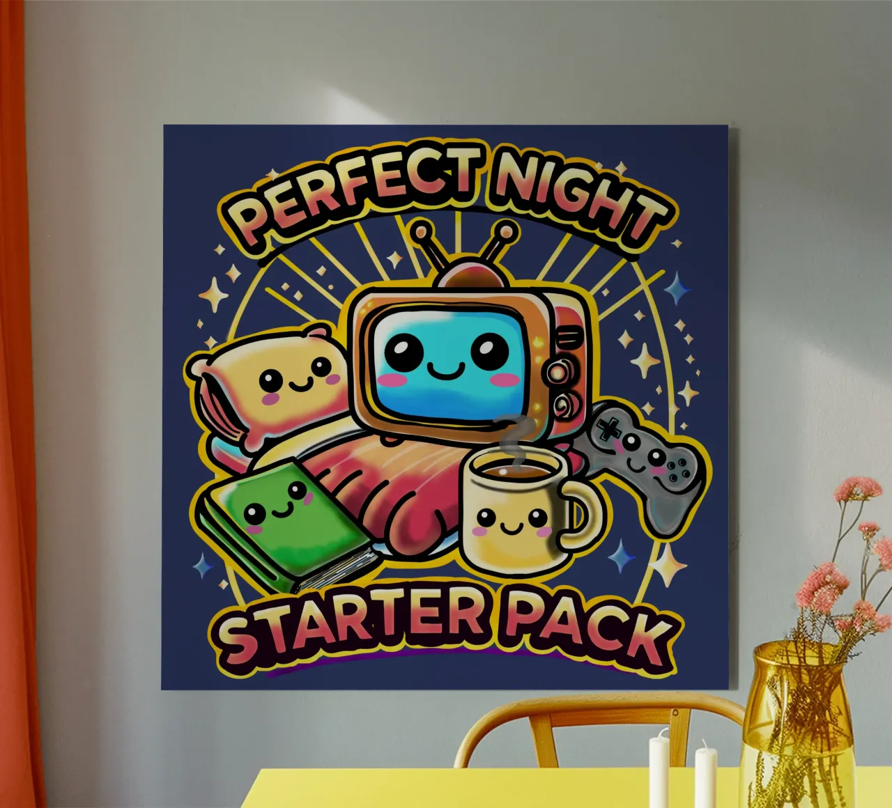 Starter Pack Notte Perfetta alluminio dibond da sillyindustries