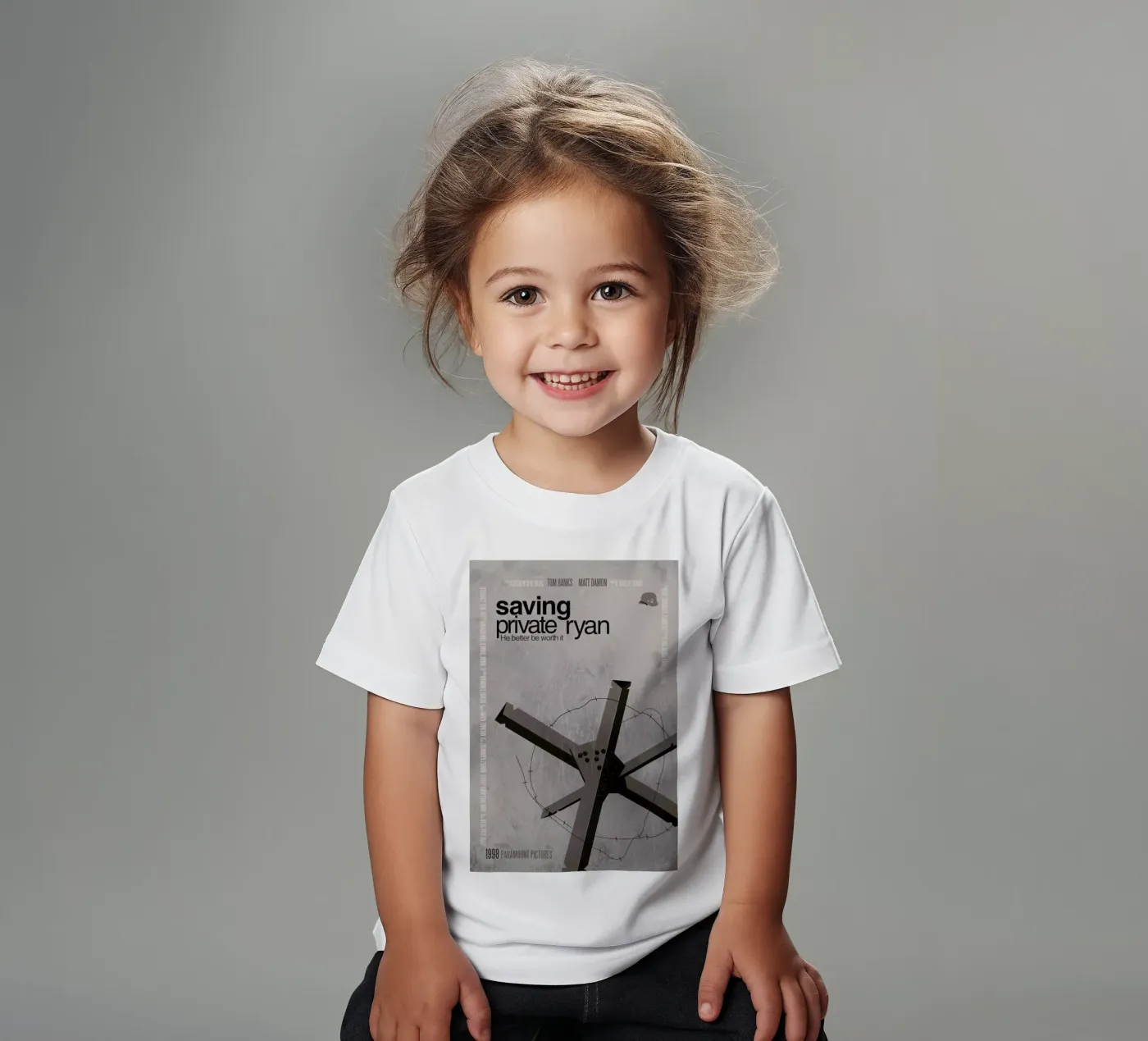Saving Private Ryan t-shirt bambini da Aycan Elijah Yilmaz