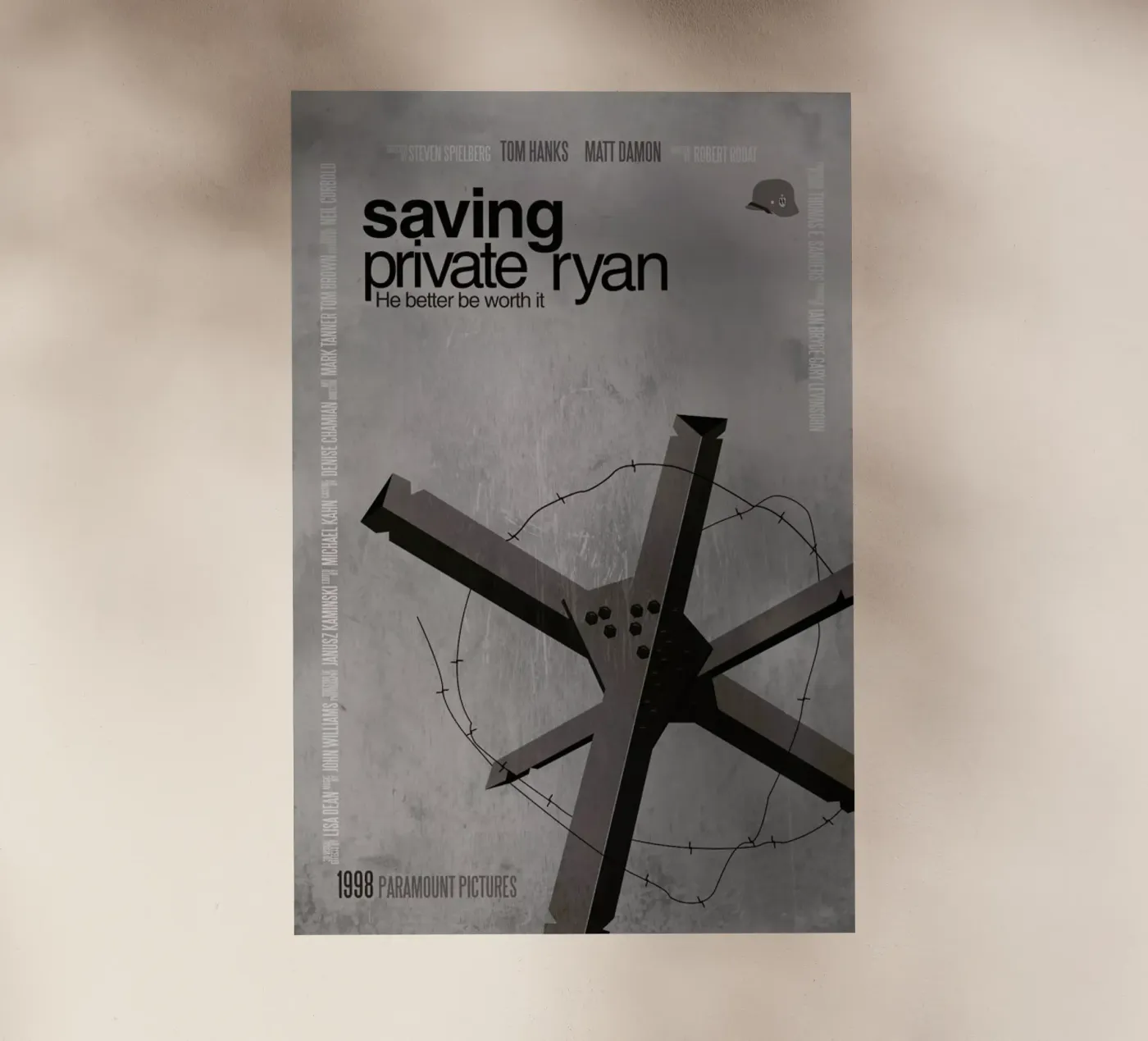 Saving Private Ryan pellicola backlit da Aycan Elijah Yilmaz