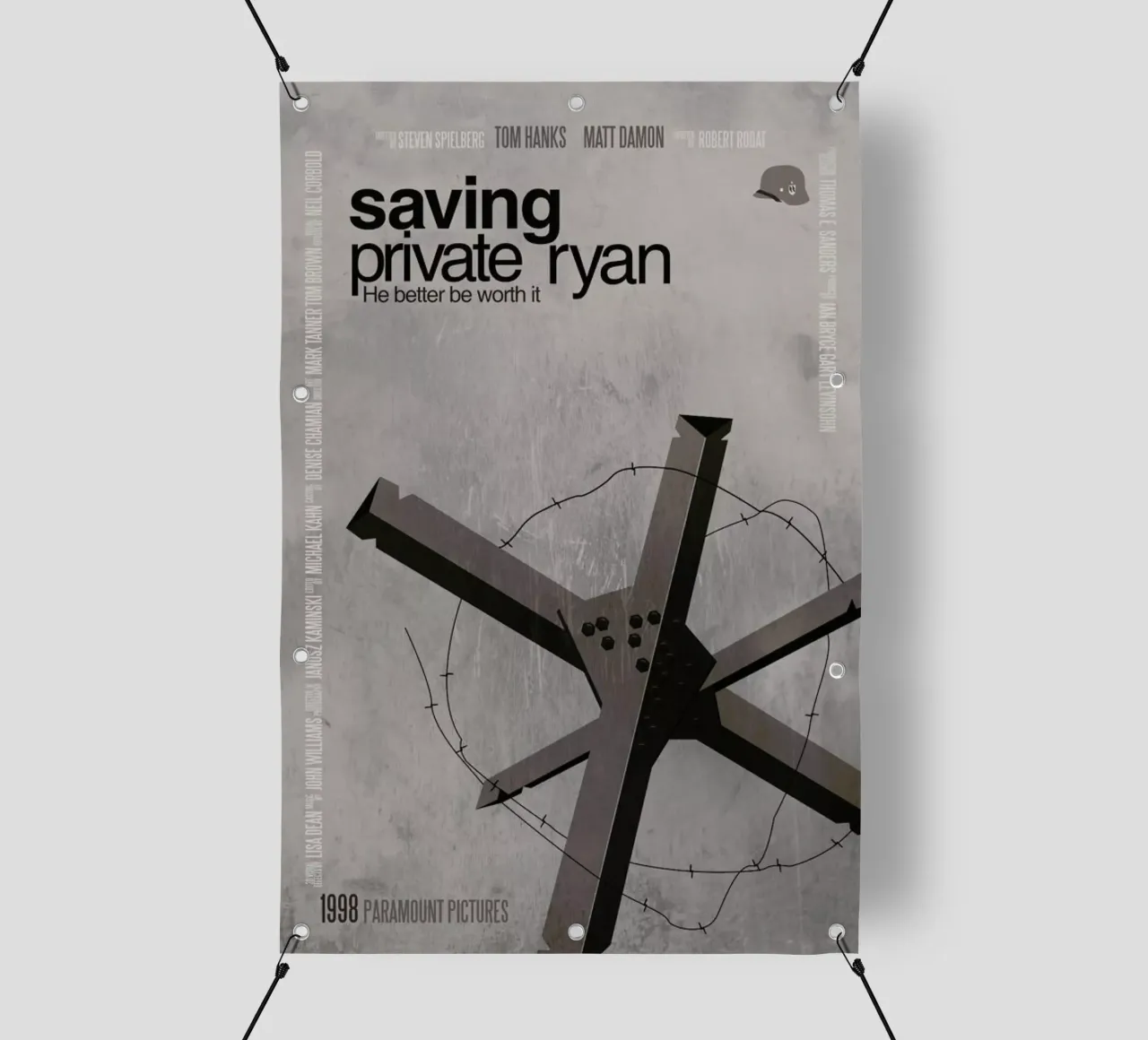 Saving Private Ryan telo in pvc da Aycan Elijah Yilmaz