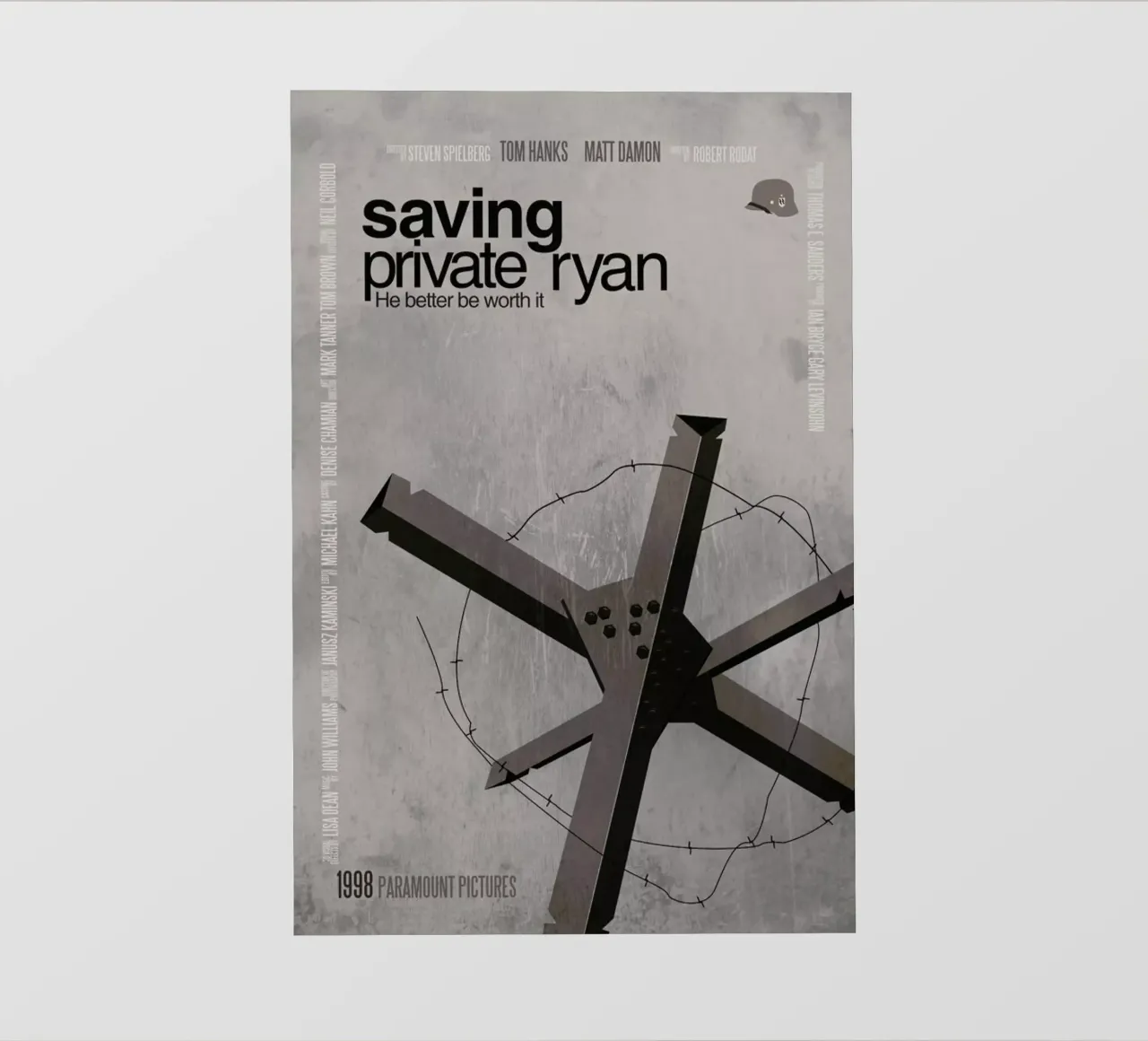 Saving Private Ryan pvc cover by Aycan Elijah Yilmaz