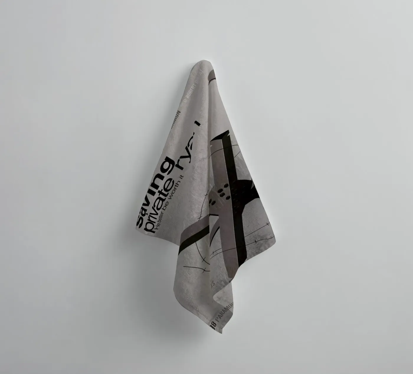 Saving Private Ryan badhanddoek van Aycan Elijah Yilmaz