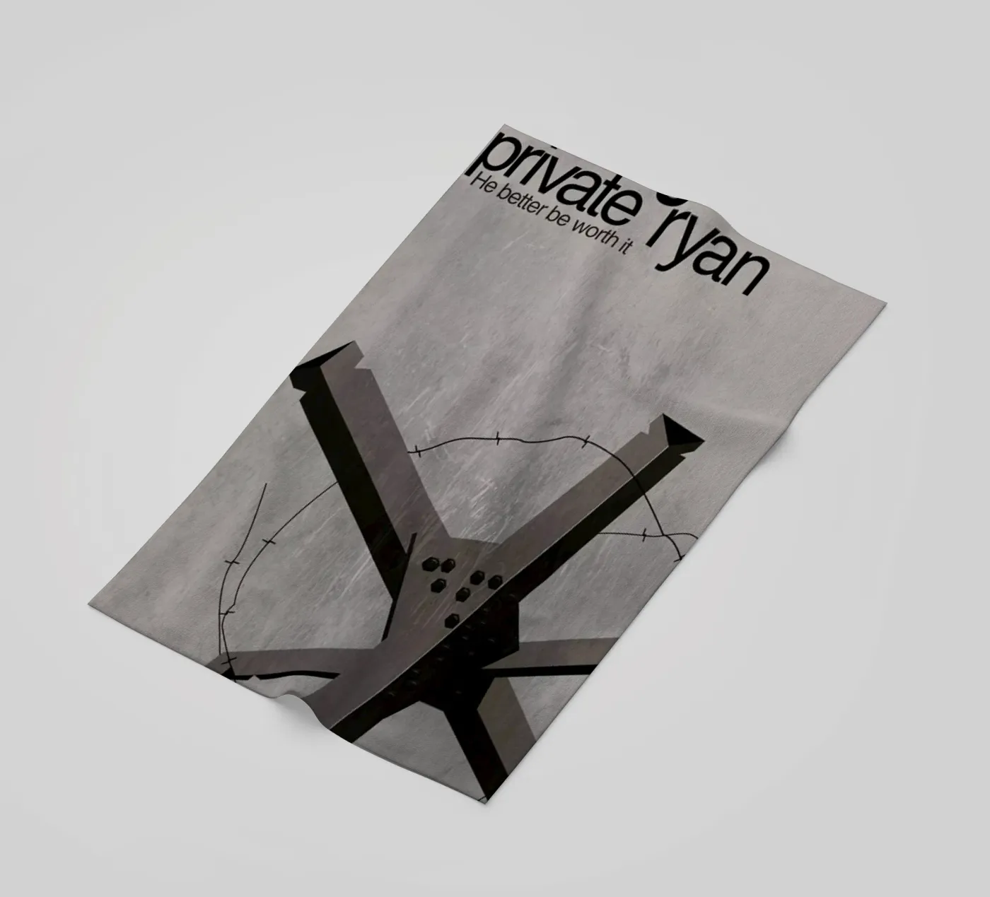 Saving Private Ryan strandhanddoek van Aycan Elijah Yilmaz