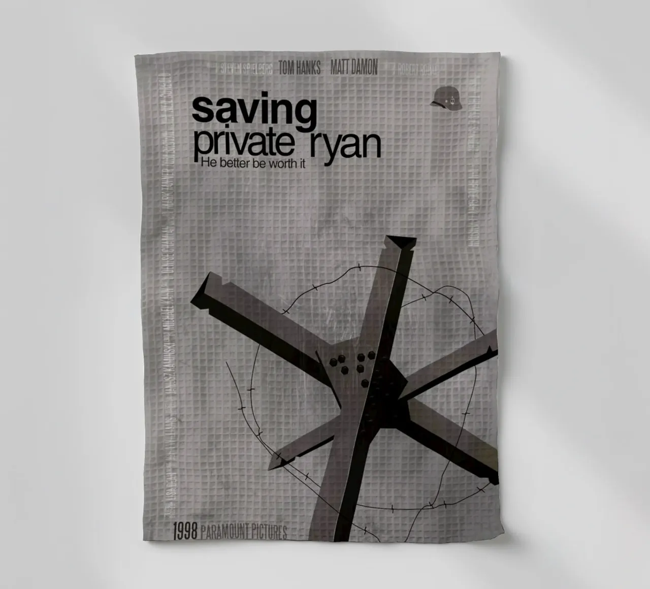 Saving Private Ryan paño de cocina de Aycan Elijah Yilmaz