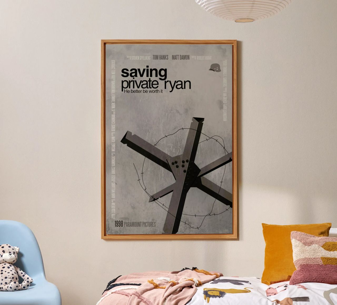 Saving Private Ryan alluminio dibond da Aycan Elijah Yilmaz