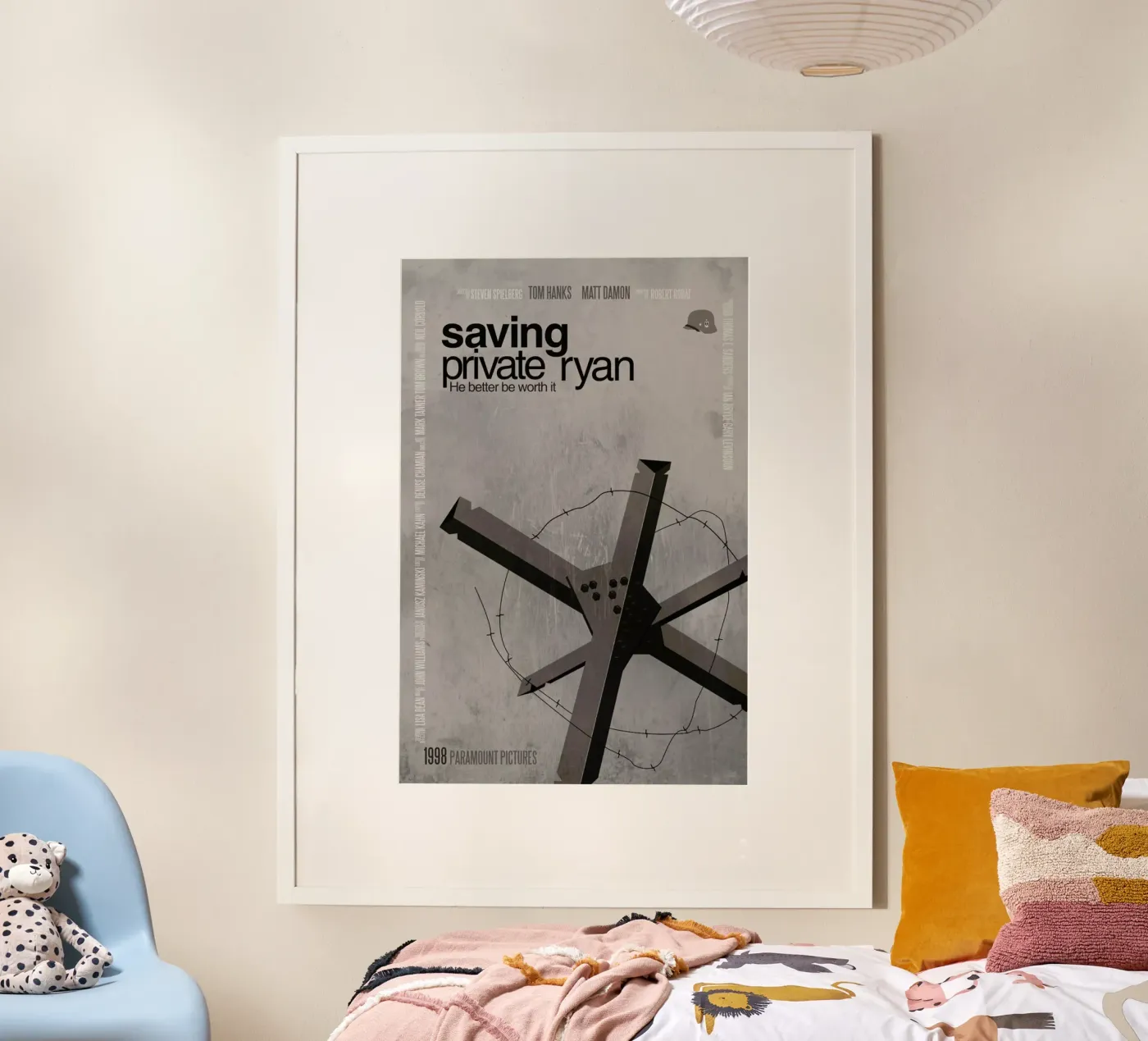 Saving Private Ryan poster van Aycan Elijah Yilmaz