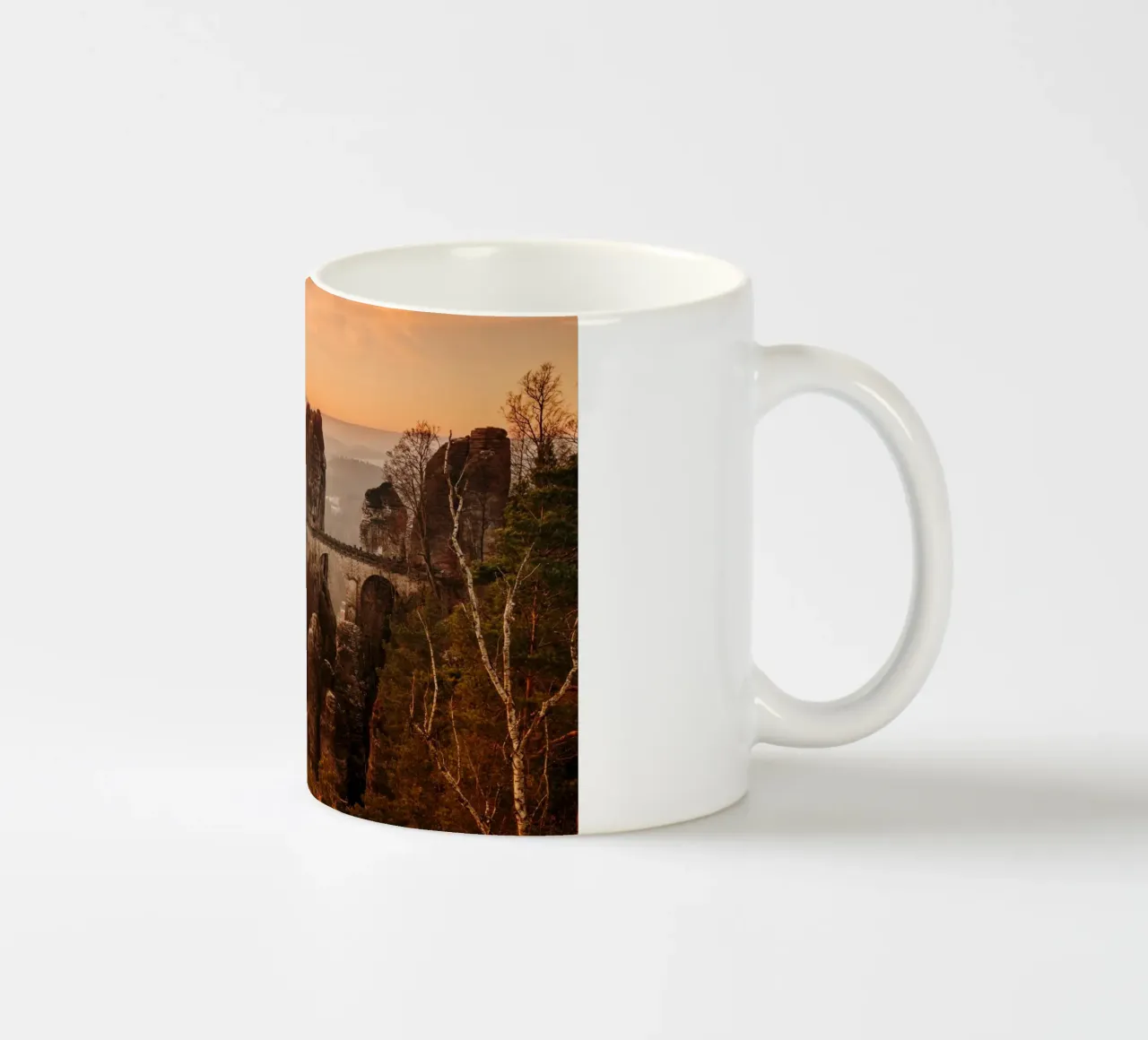 Alba Svizzera sassone - Vista sul Bastei tazza in ceramica da Bold and Retro