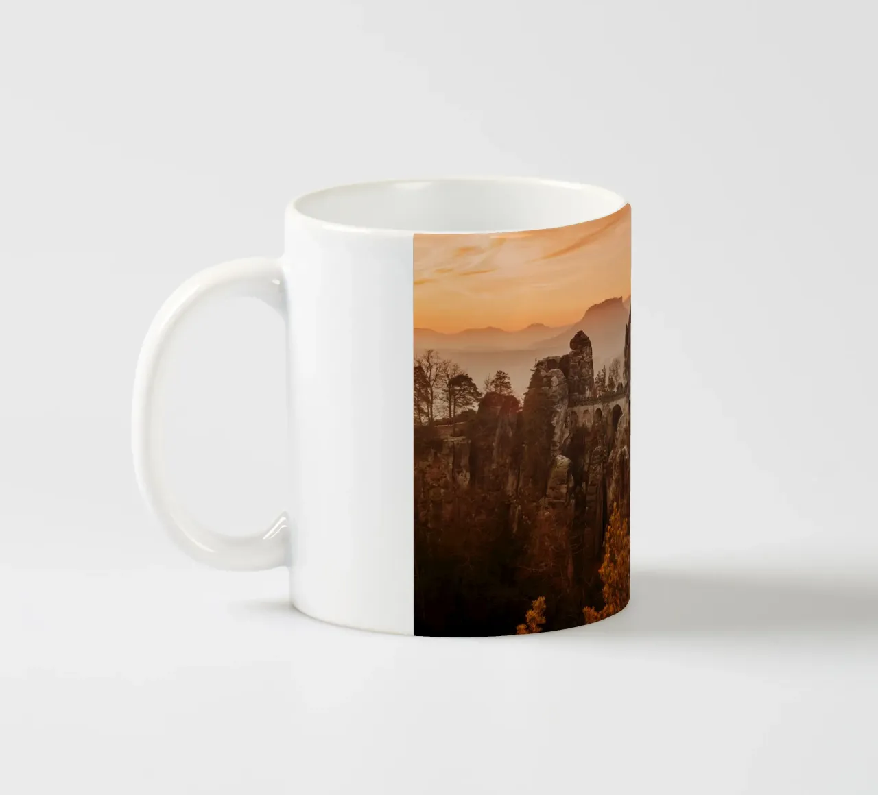 Alba Svizzera sassone - Vista sul Bastei tazza in ceramica da Bold and Retro