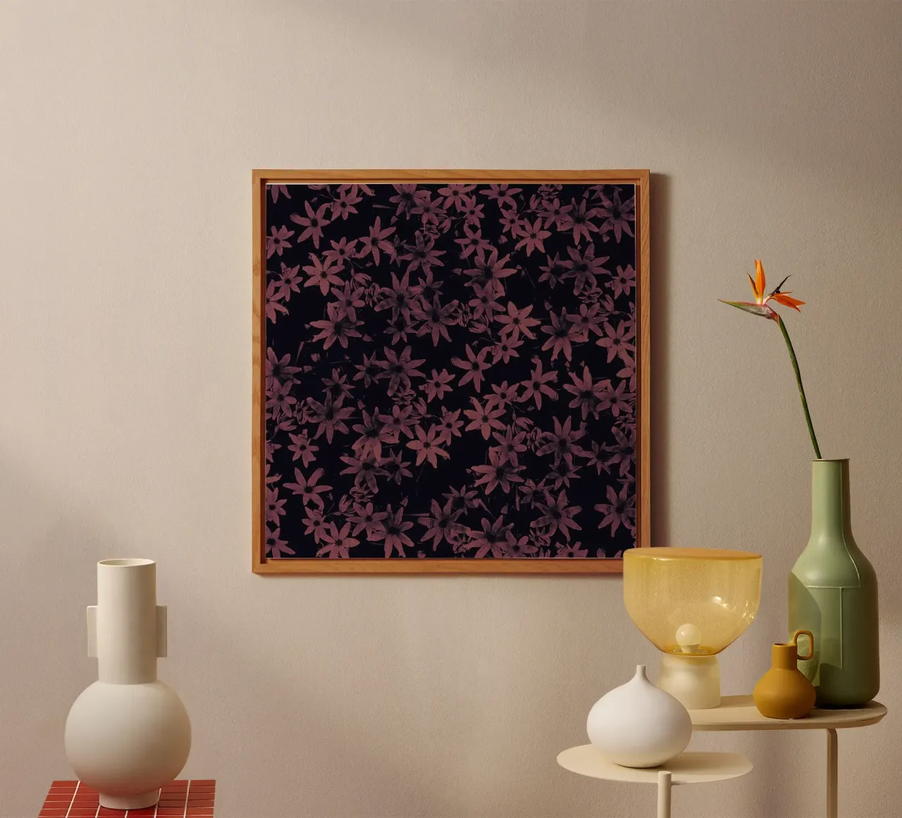 Flowers At Dawn alluminio dibond da Florent Bodart