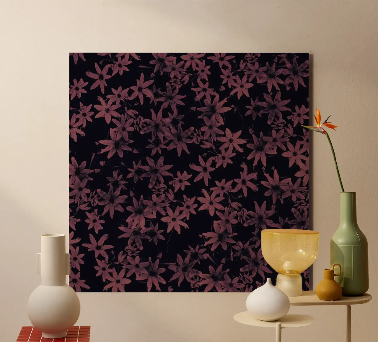 Flowers At Dawn alluminio dibond da Florent Bodart