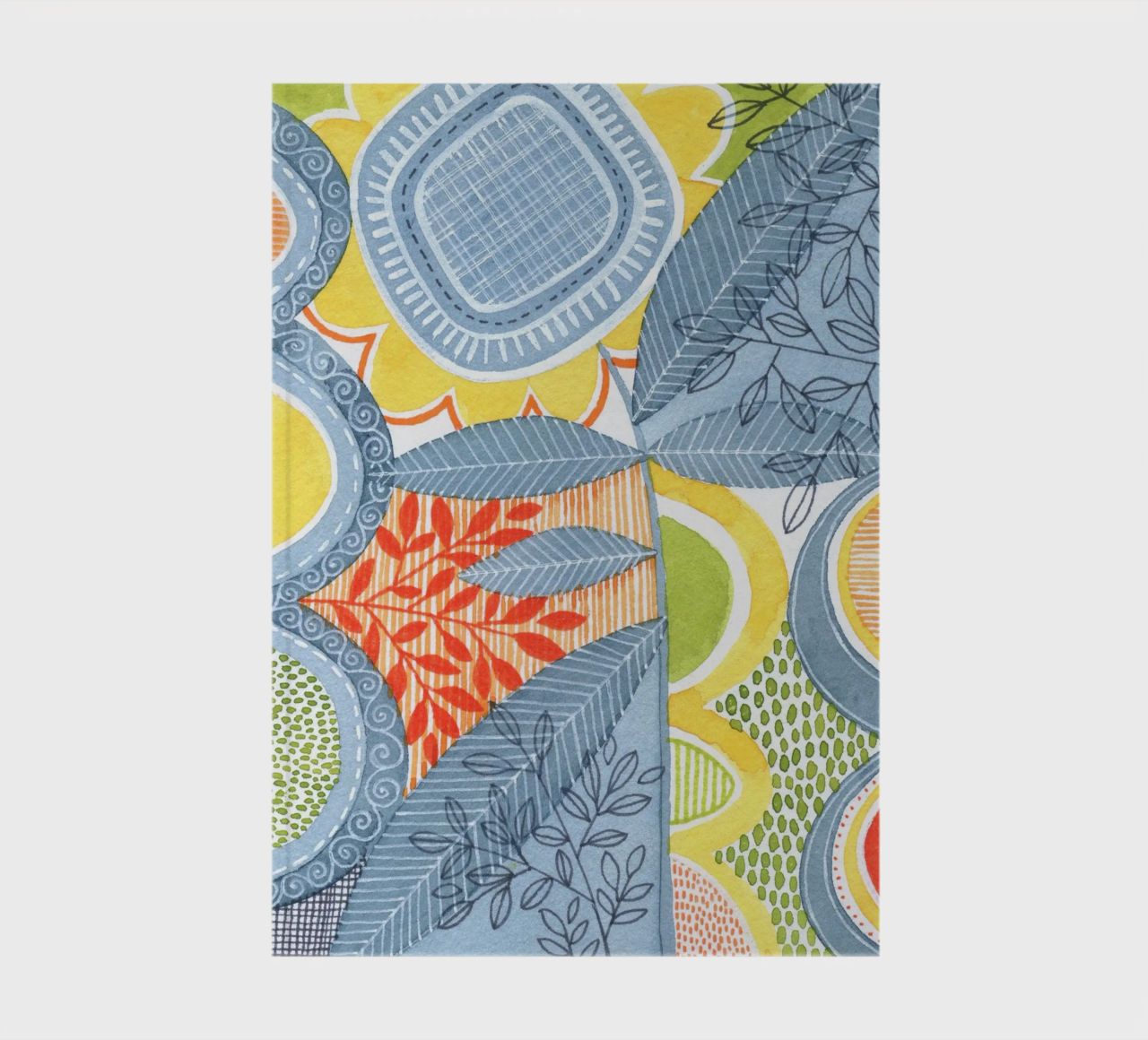 Susan Black - Botanical 05 notebook by The Artcircle