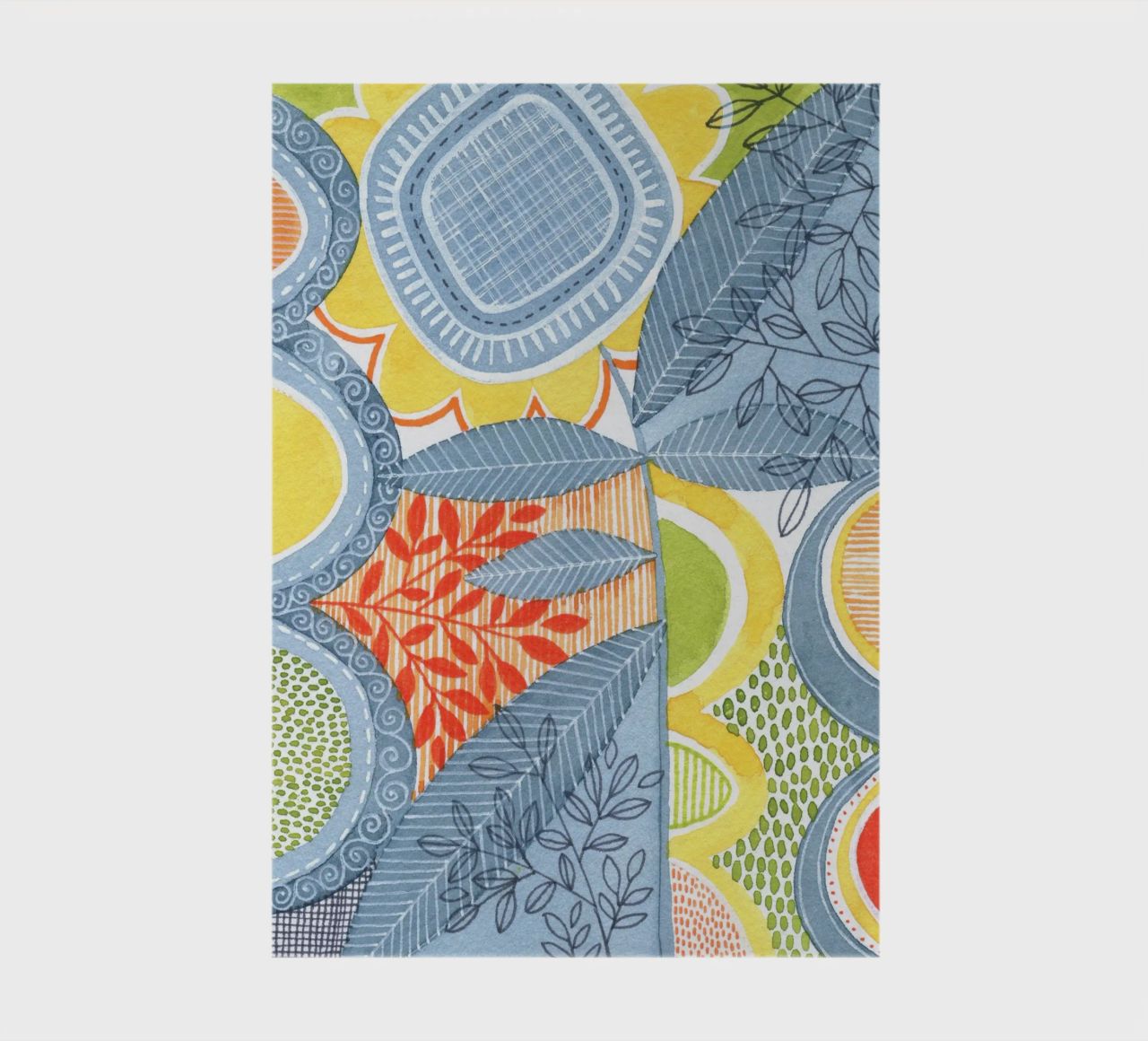 Susan Black - Botanical 05 notebook by The Artcircle