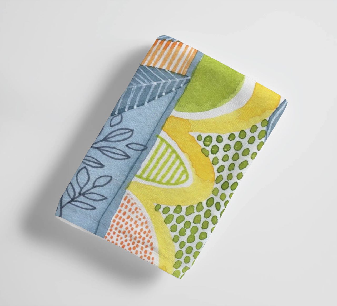 Susan Black - Botanical 05 towel by The Artcircle