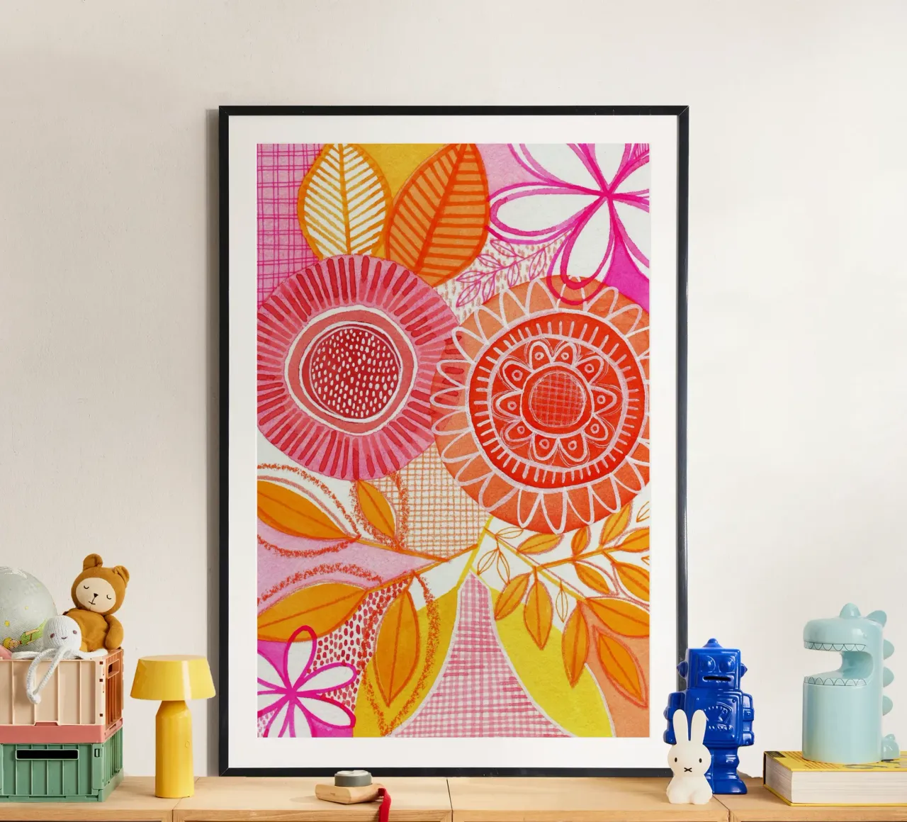 Susan Black - Botanisch 06 Poster von The Artcircle