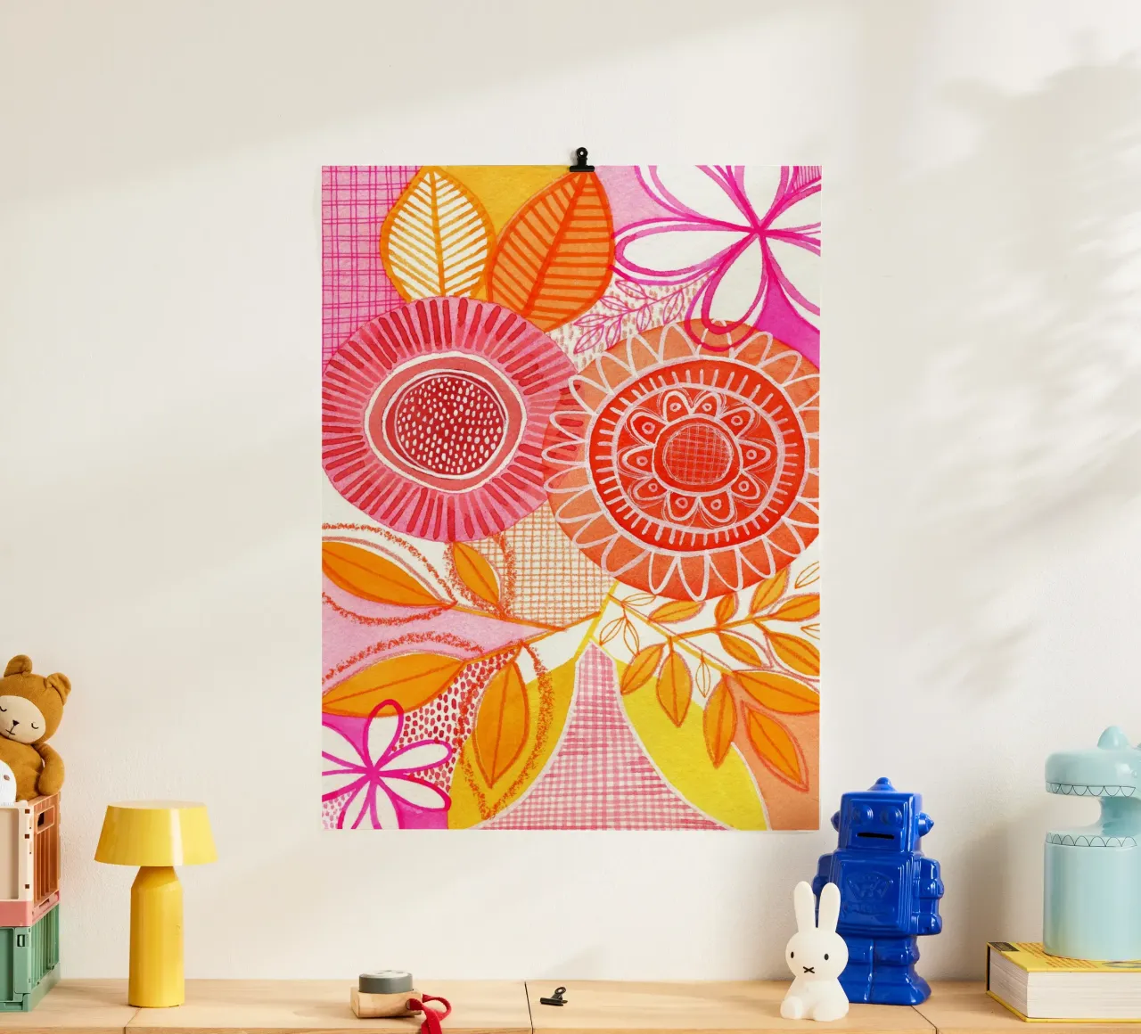 Susan Black - Botanisch 06 Poster von The Artcircle