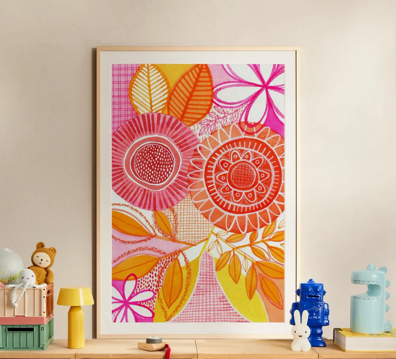 Susan Black - Botanisch 06 Poster von The Artcircle