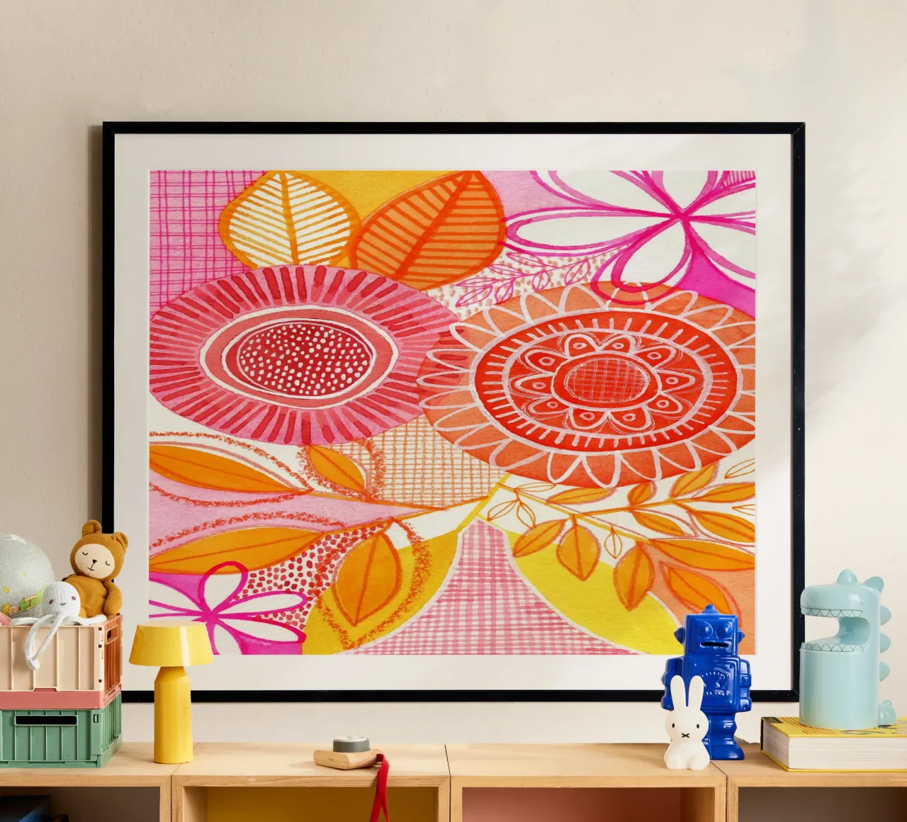Susan Black - Botanisch 06 Poster von The Artcircle