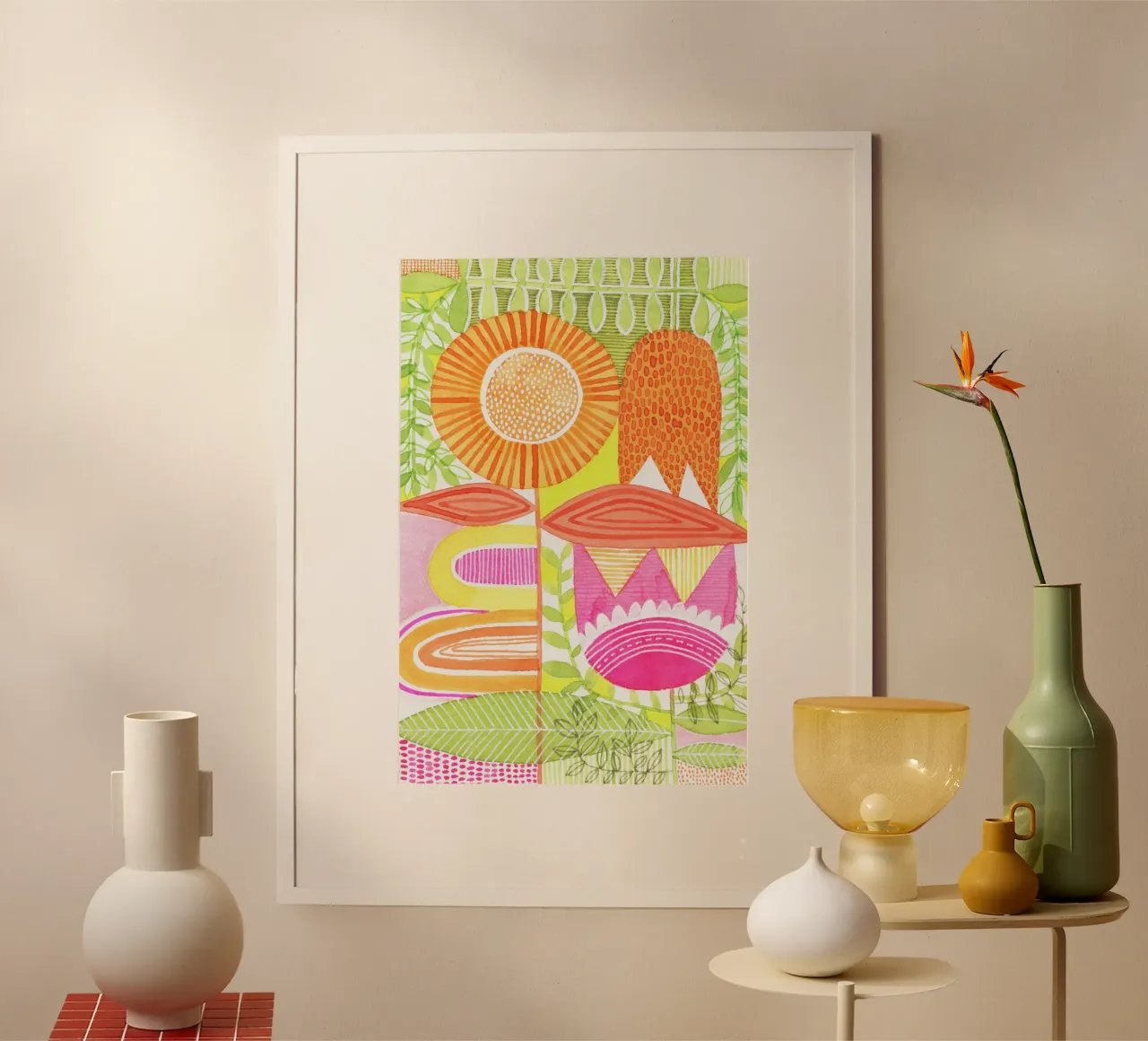 Susan Black - Botanisch 07 Poster von The Artcircle
