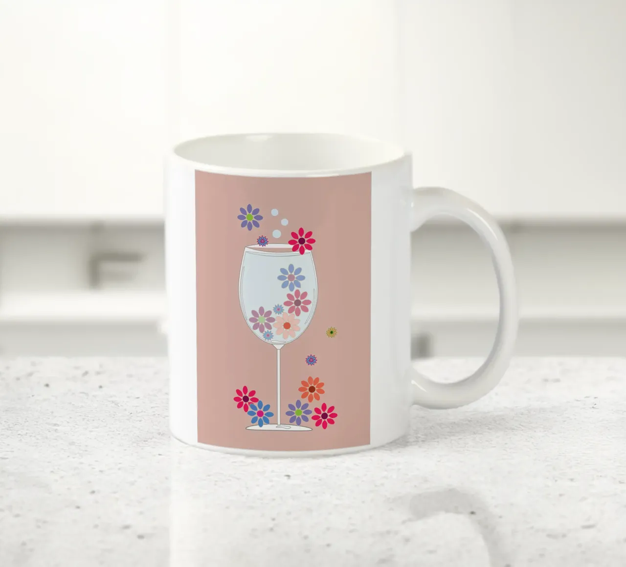 Acqua di fiori tazza in ceramica da SunflowerDE