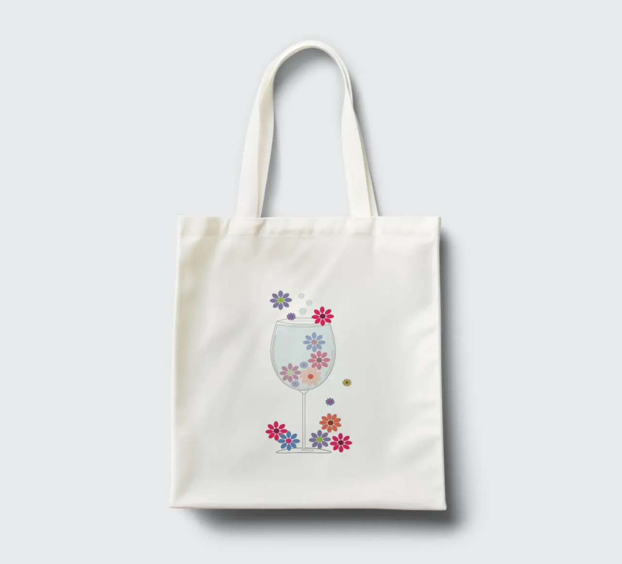 I fiori borsa in juta da SunflowerDE