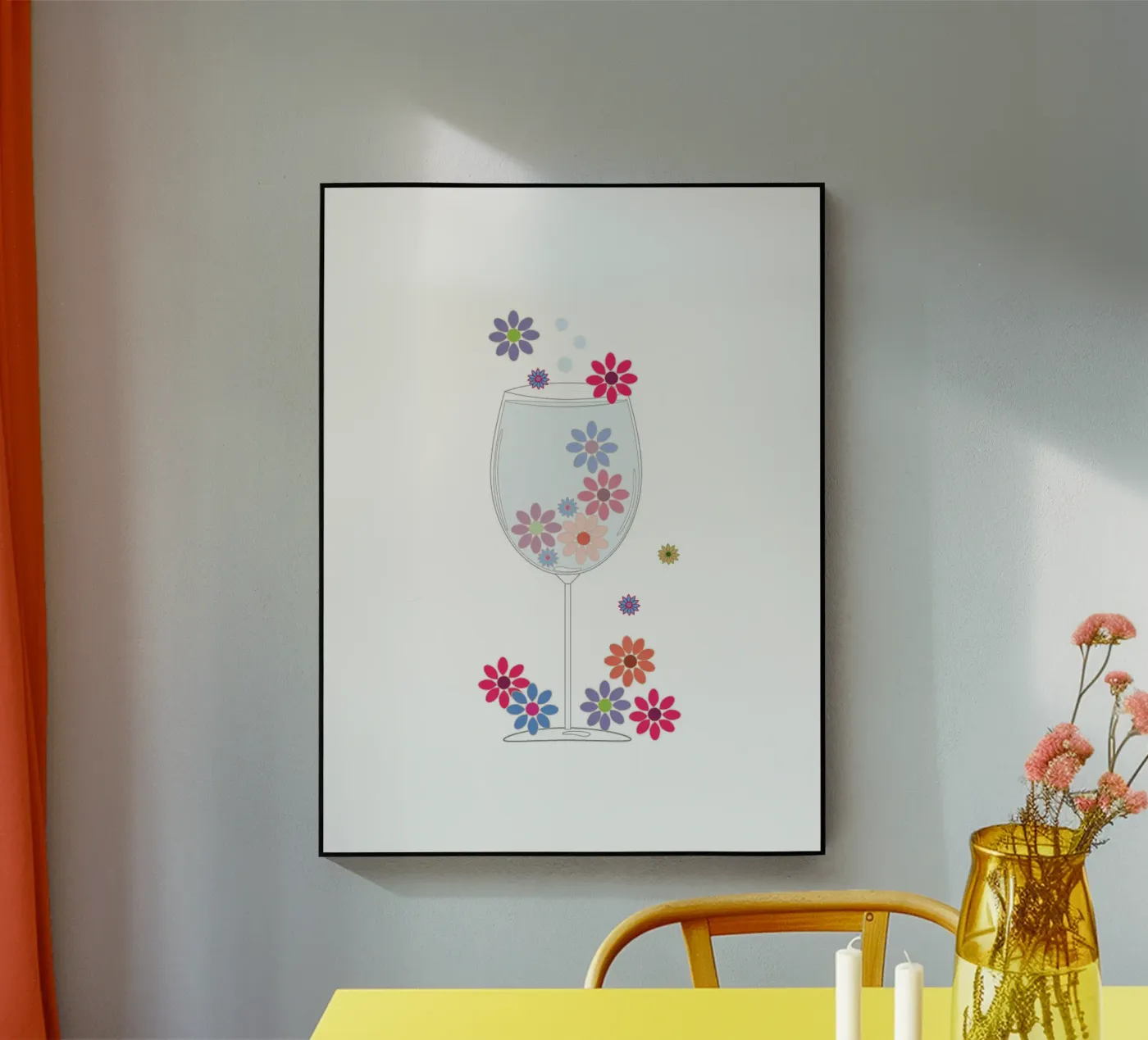 Blumen Acryl-Glas von SunflowerDE