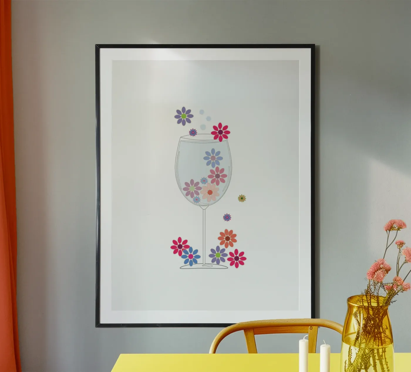 Blumen Poster von SunflowerDE