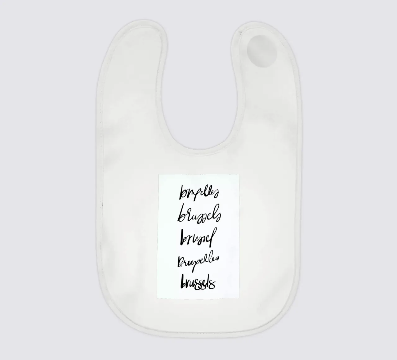 Brussels Babylätzchen von Kristen Polsinelli