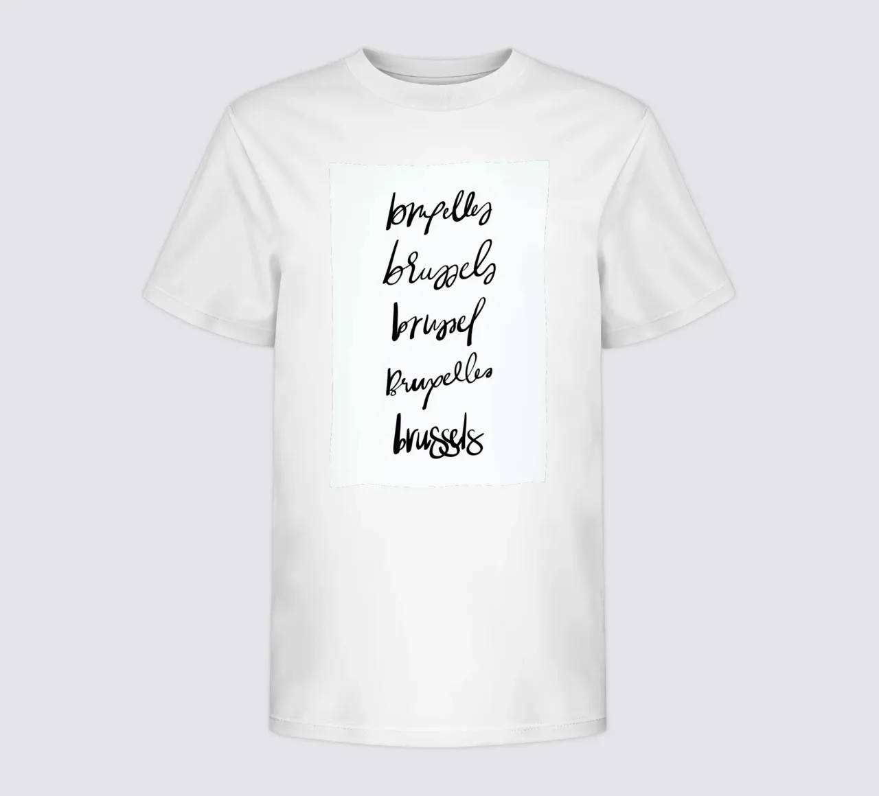 Brussels t-shirt bambini da Kristen Polsinelli