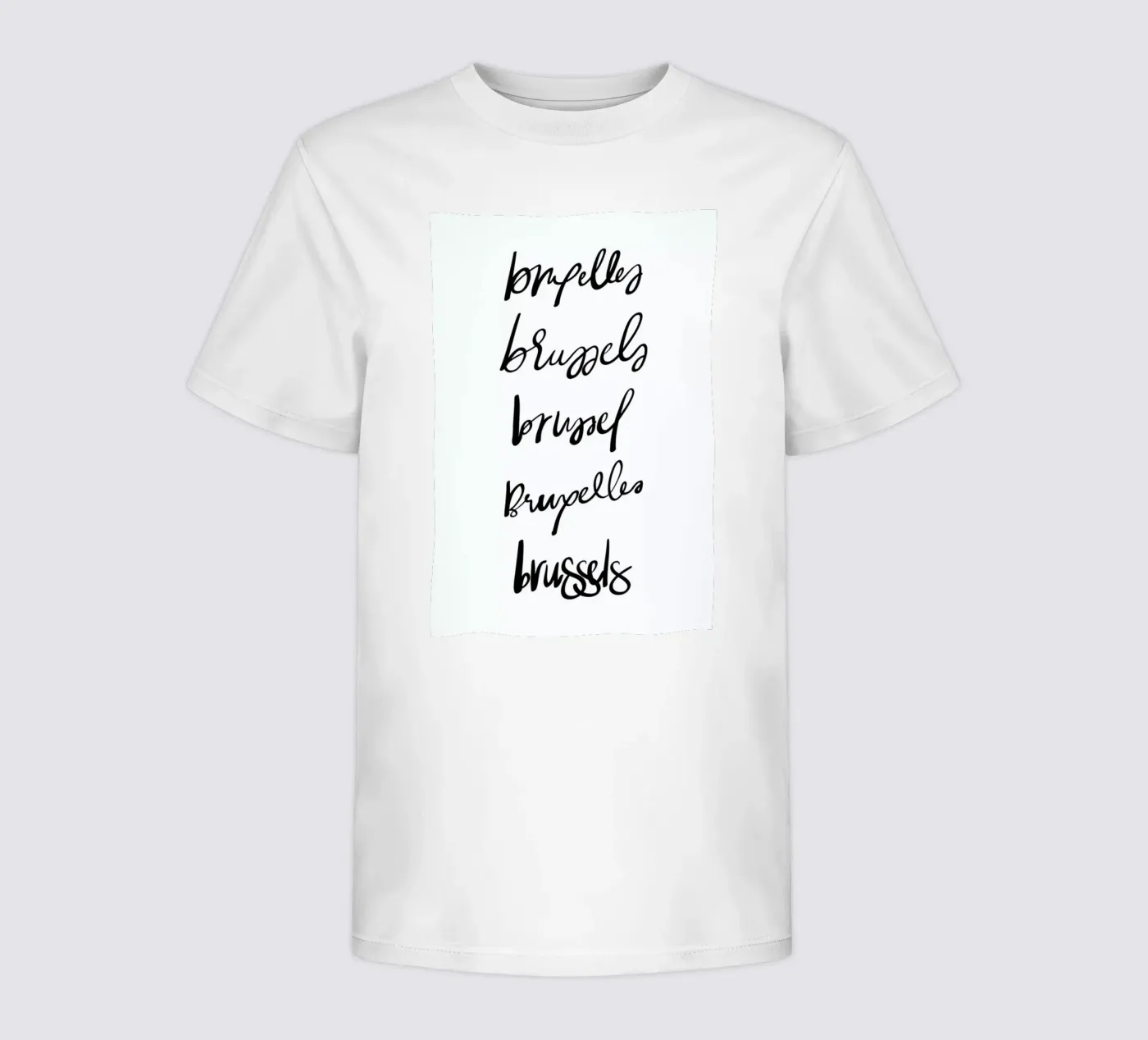 Brussels t-shirt bambini da Kristen Polsinelli