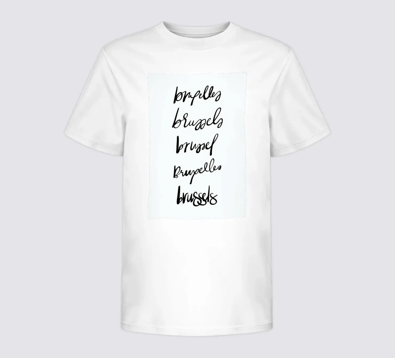 Brussels t-shirt bambini da Kristen Polsinelli