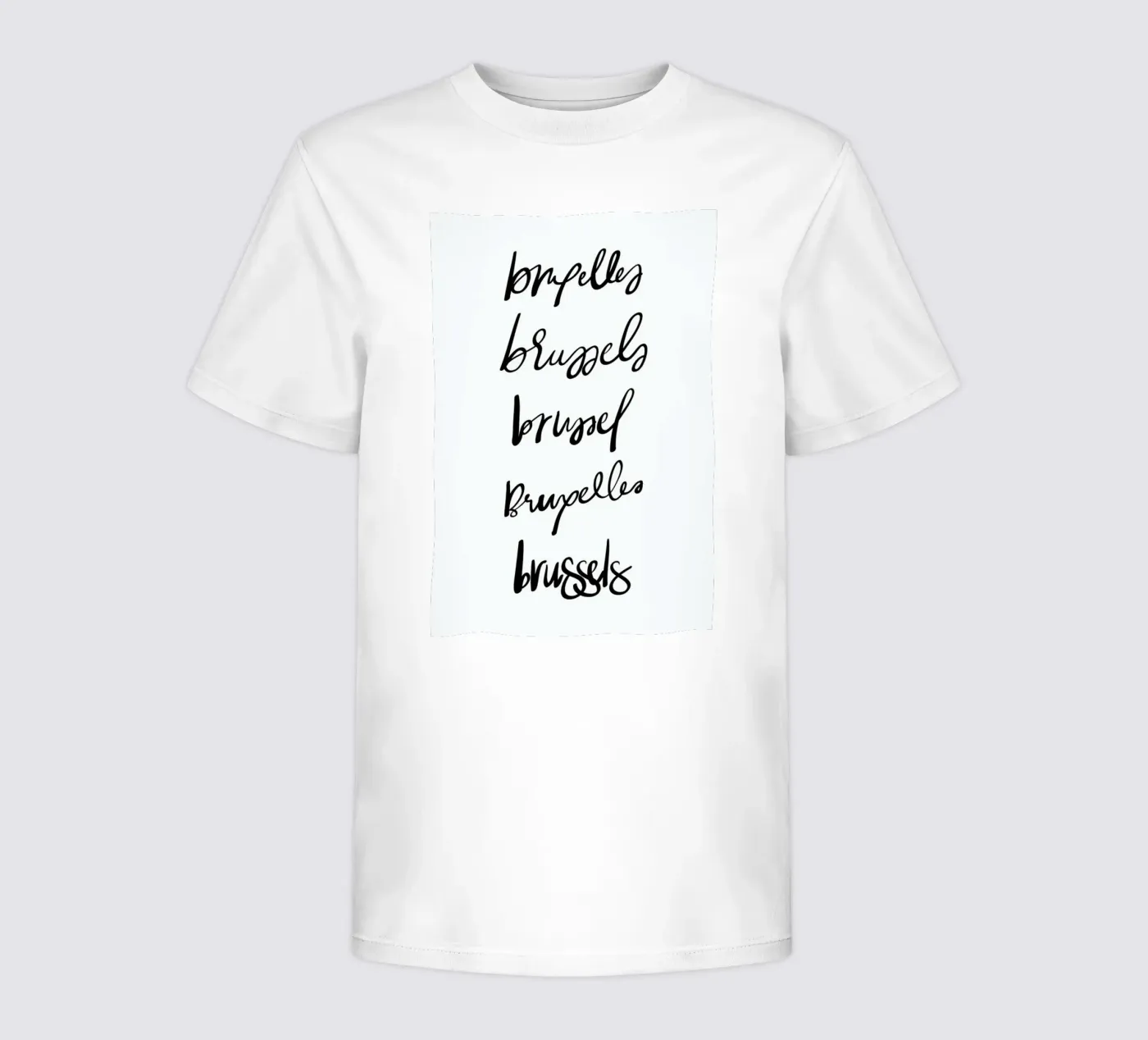 Brussels t-shirt bambini da Kristen Polsinelli