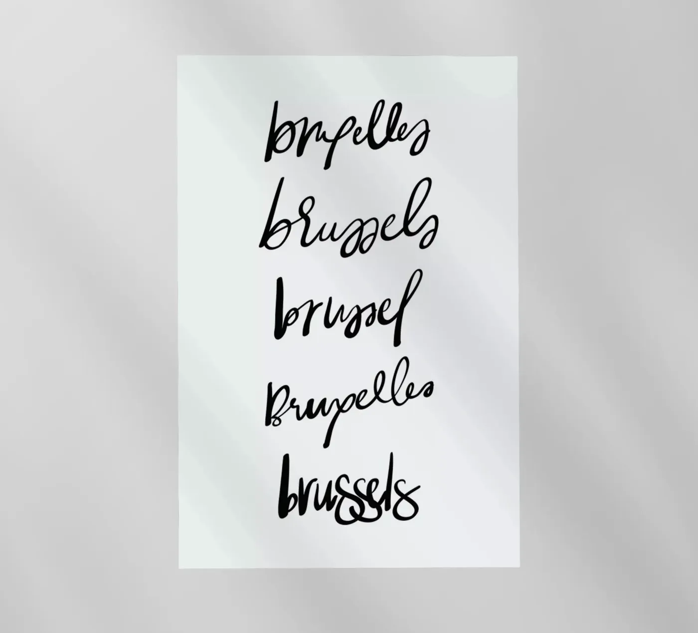 Brussels pellicola backlit da Kristen Polsinelli