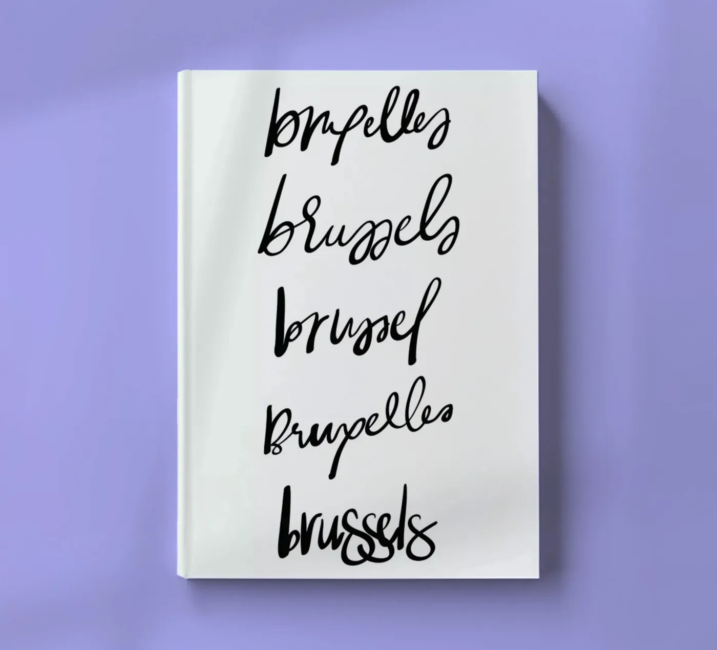 Brussels notebook by Kristen Polsinelli