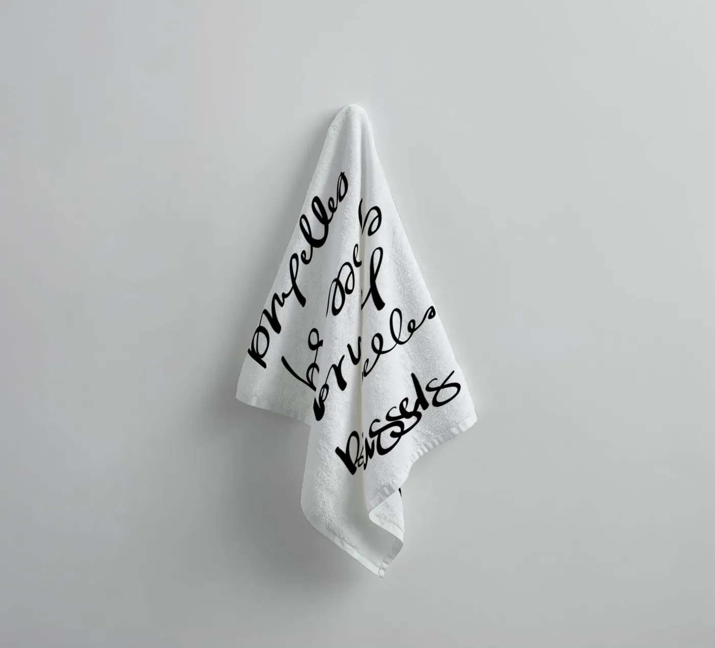 Brussels towel by Kristen Polsinelli