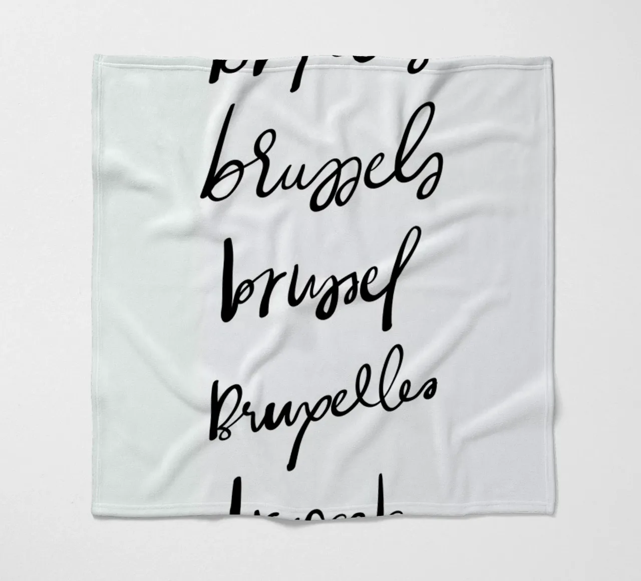 Brussels Fleecedecke von Kristen Polsinelli