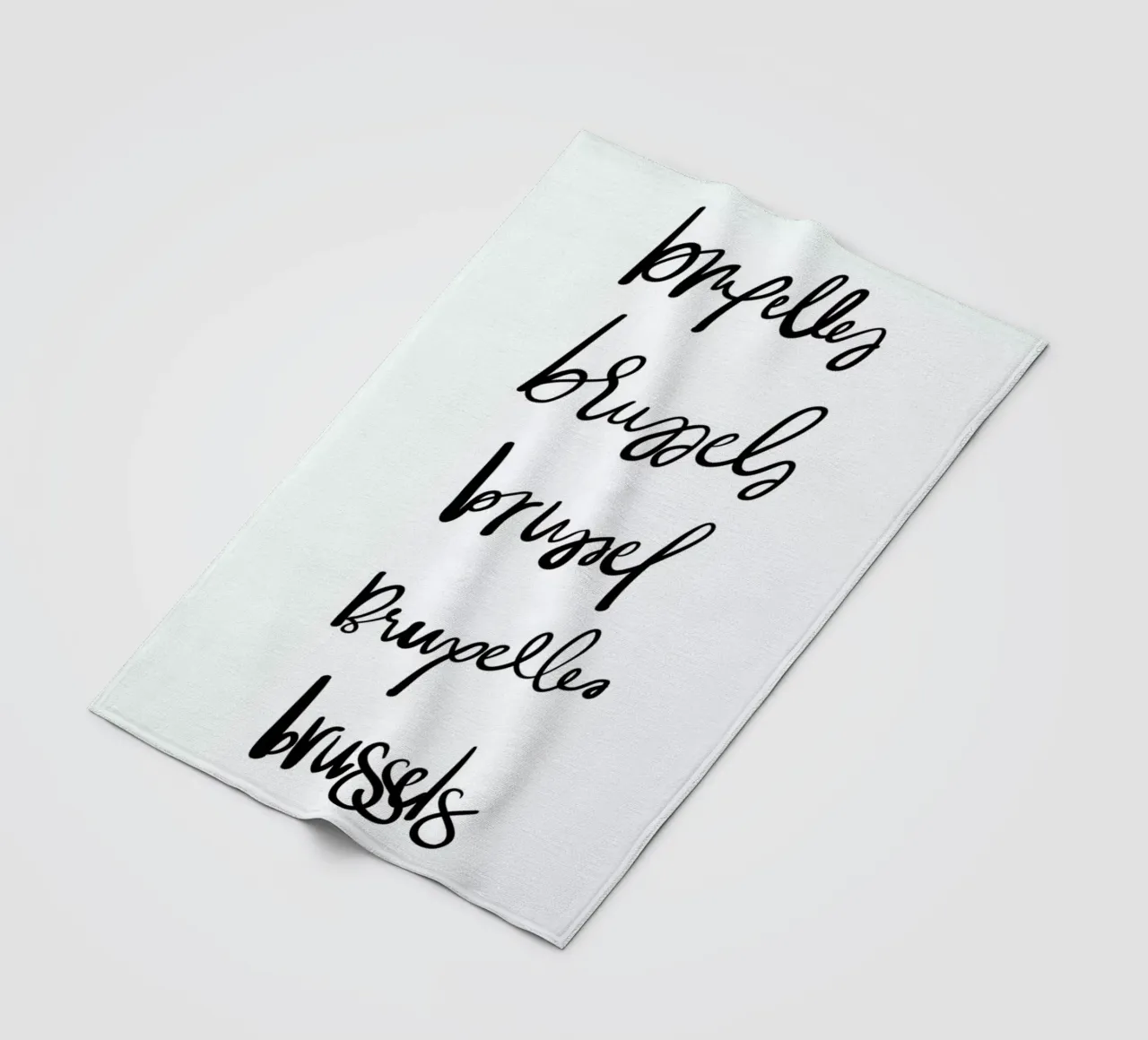 Brussels Fleecedecke von Kristen Polsinelli