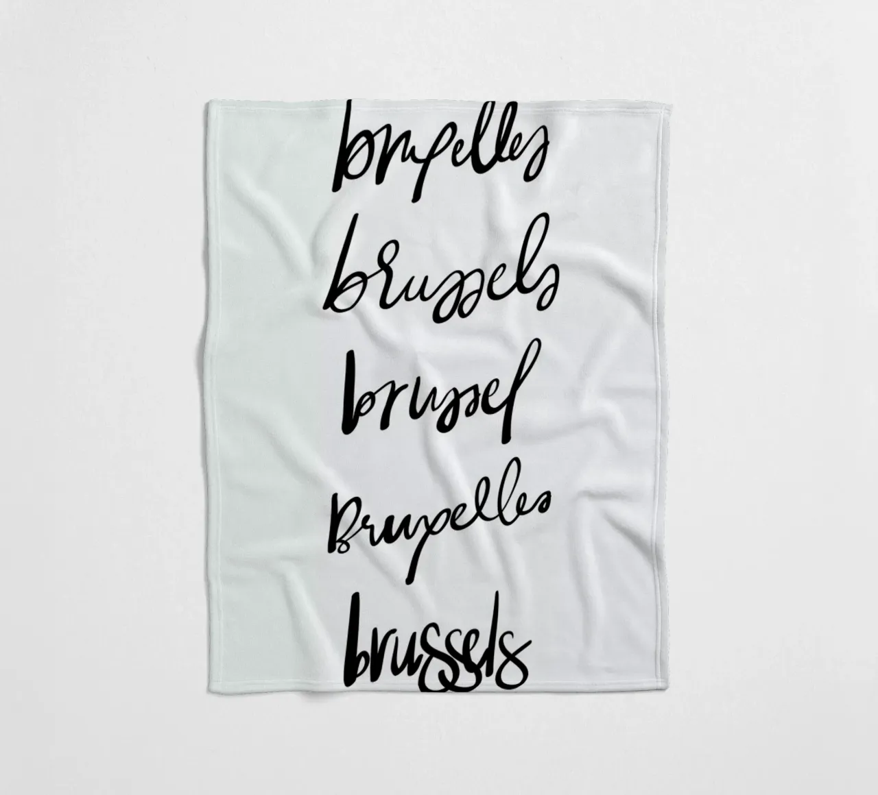 Brussels Fleecedecke von Kristen Polsinelli