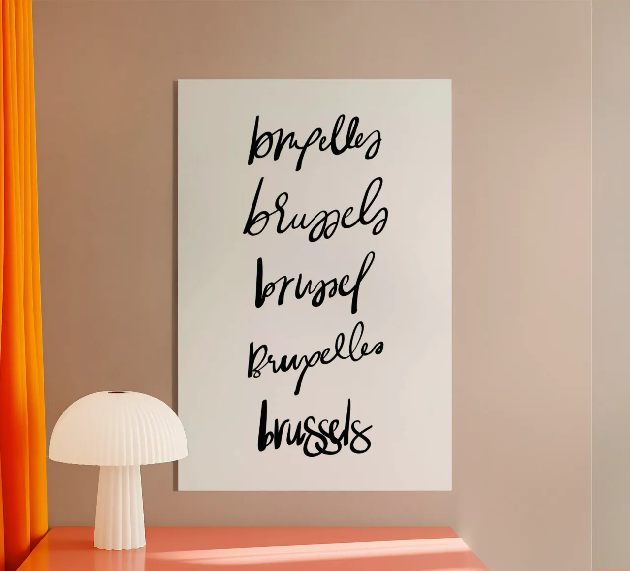 Brussels acrylic glass by Kristen Polsinelli