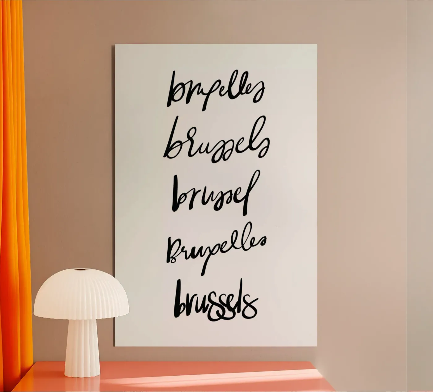 Brussels forex plate by Kristen Polsinelli