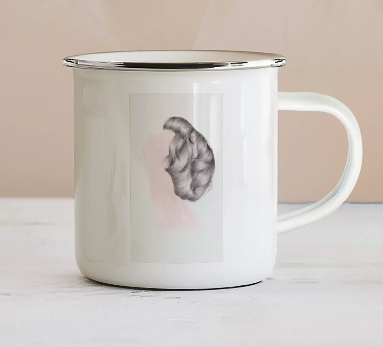 Cosmic Wonder 3 tazza in smalto da The White Deer