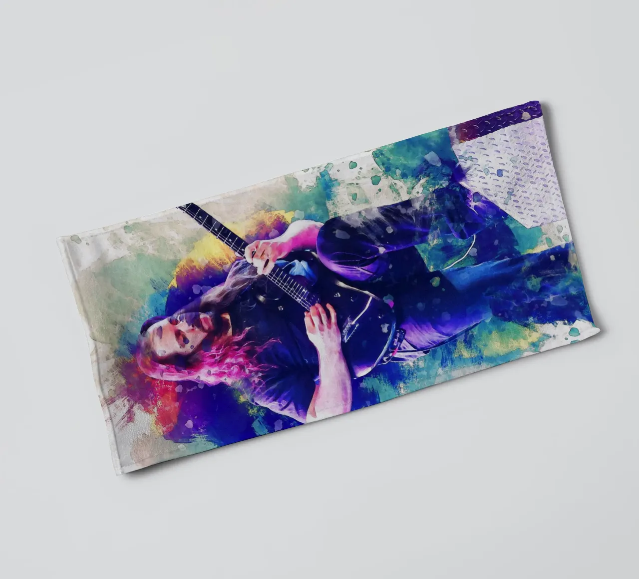Smudge John Petrucci serviette de bain de Gunawan Rb