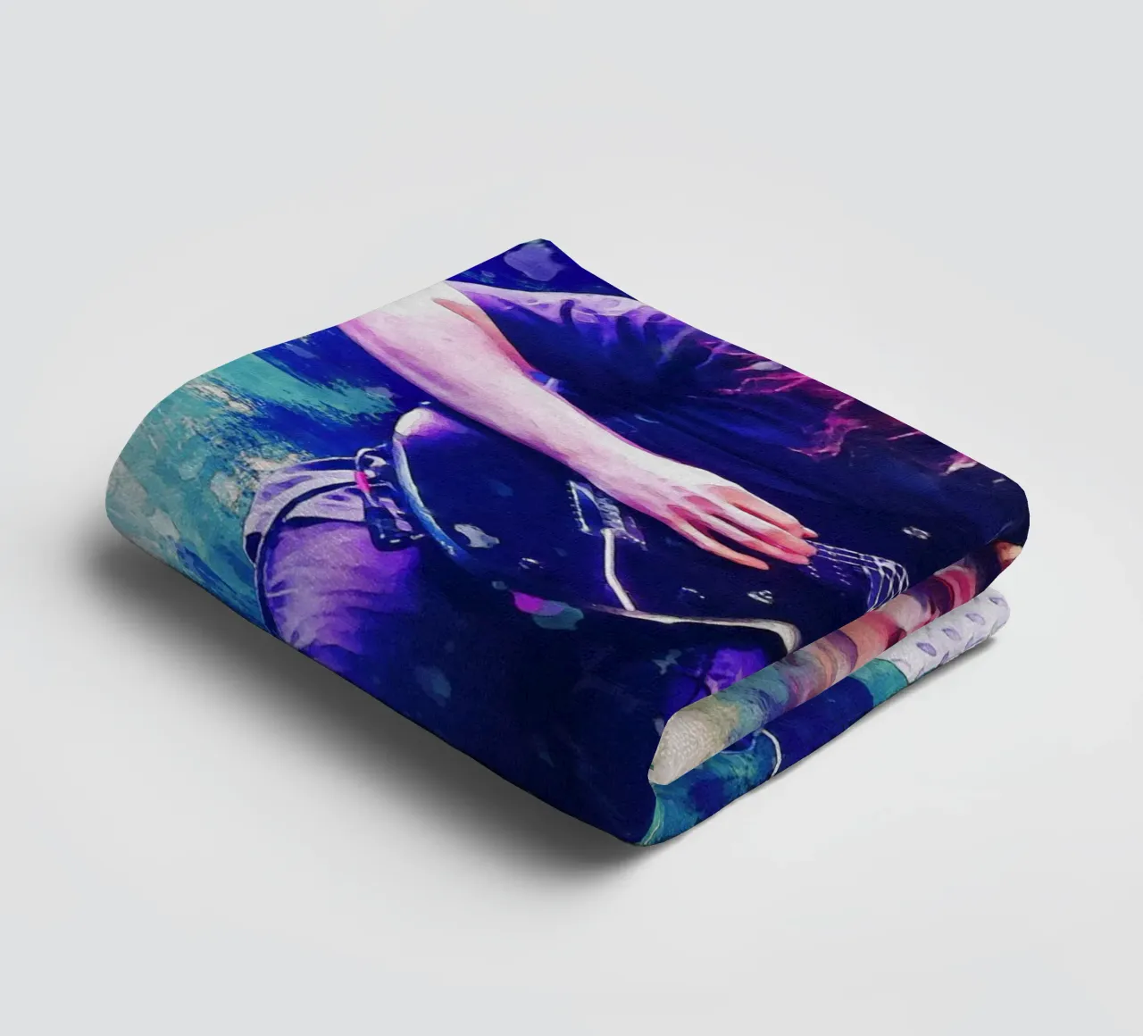 Smudge John Petrucci serviette de bain de Gunawan Rb