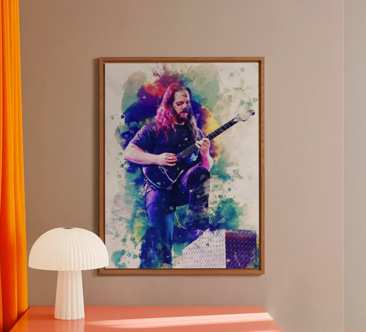Smudge John Petrucci forex plate by Gunawan Rb