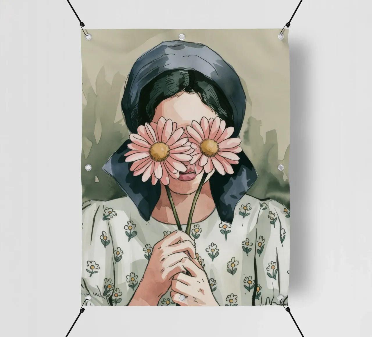 Mystic Blooms pvc cover by Artie Shifa