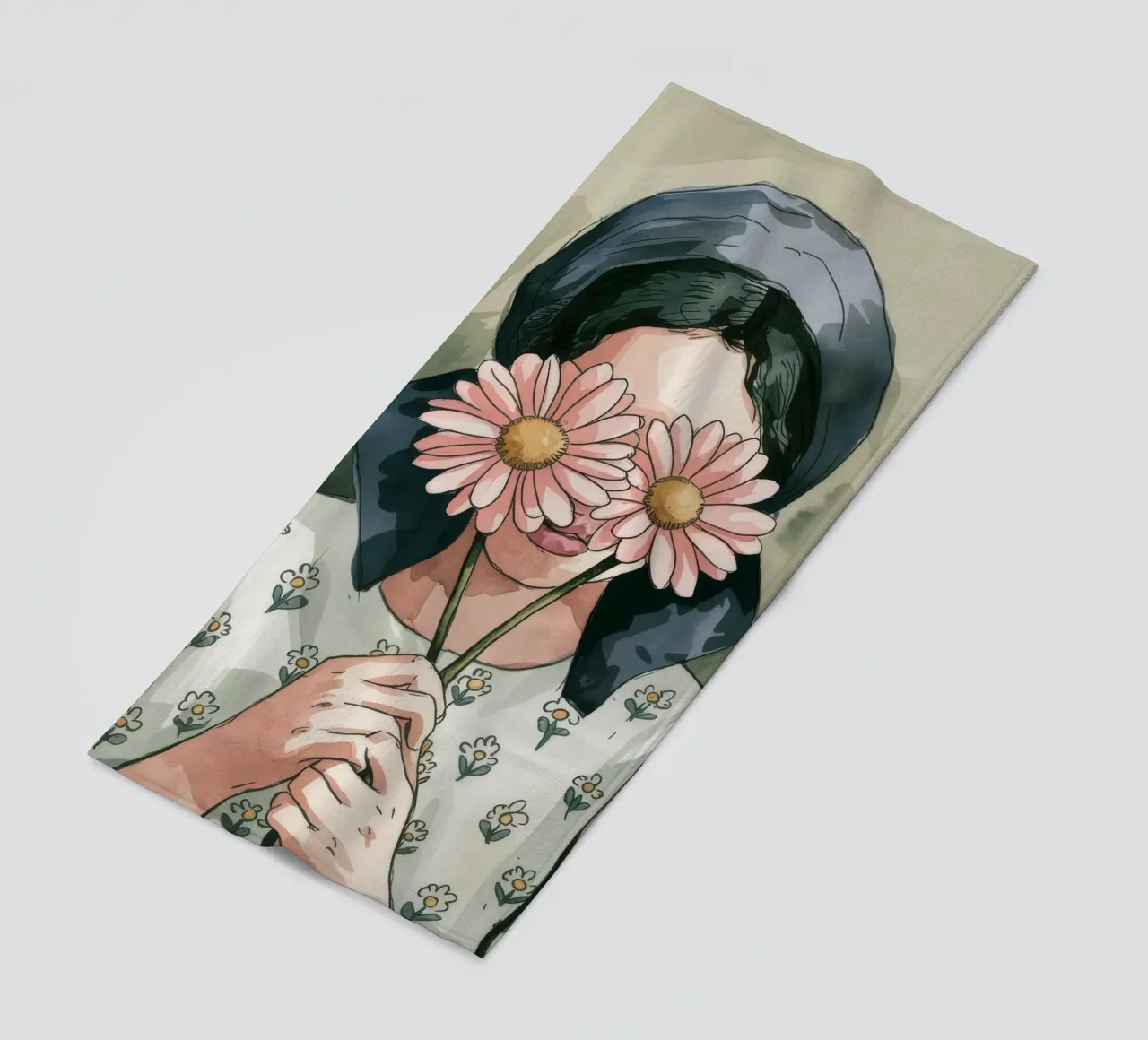 Fiori mistici telo mare da Artie Shifa