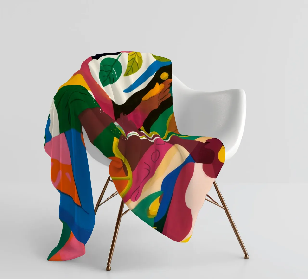 Fruchtbare Reichweiten Fleecedecke von Artie Shifa