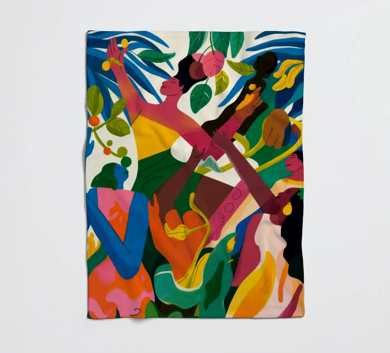 Fruchtbare Reichweiten Fleecedecke von Artie Shifa